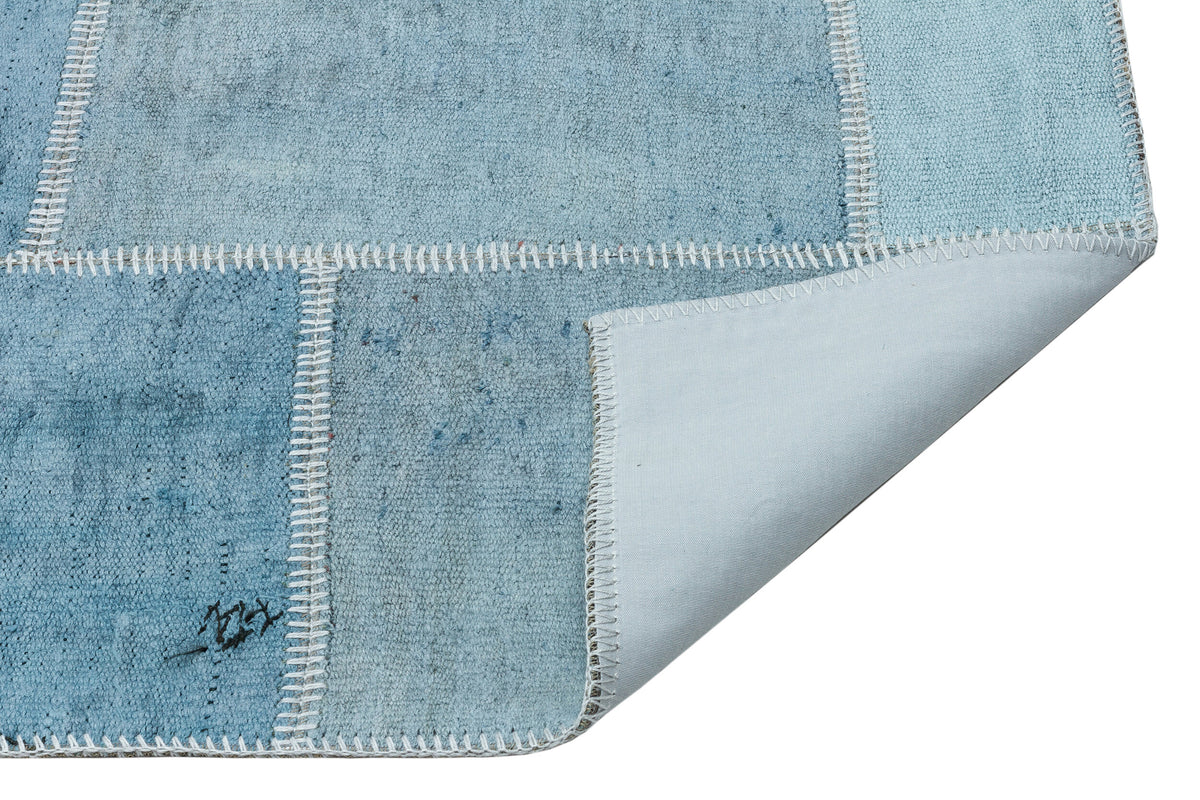 Natural Vintage Hemp Patchwork Rug  5&#39;3&#39;&#39; x 7&#39;3&#39;&#39; ft 159 x 222 cm