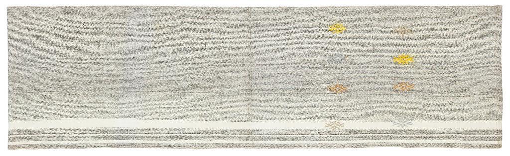 Chaput Over Dyed Kilim Rug 2'2'' x 7'3'' ft 65 x 222 cm