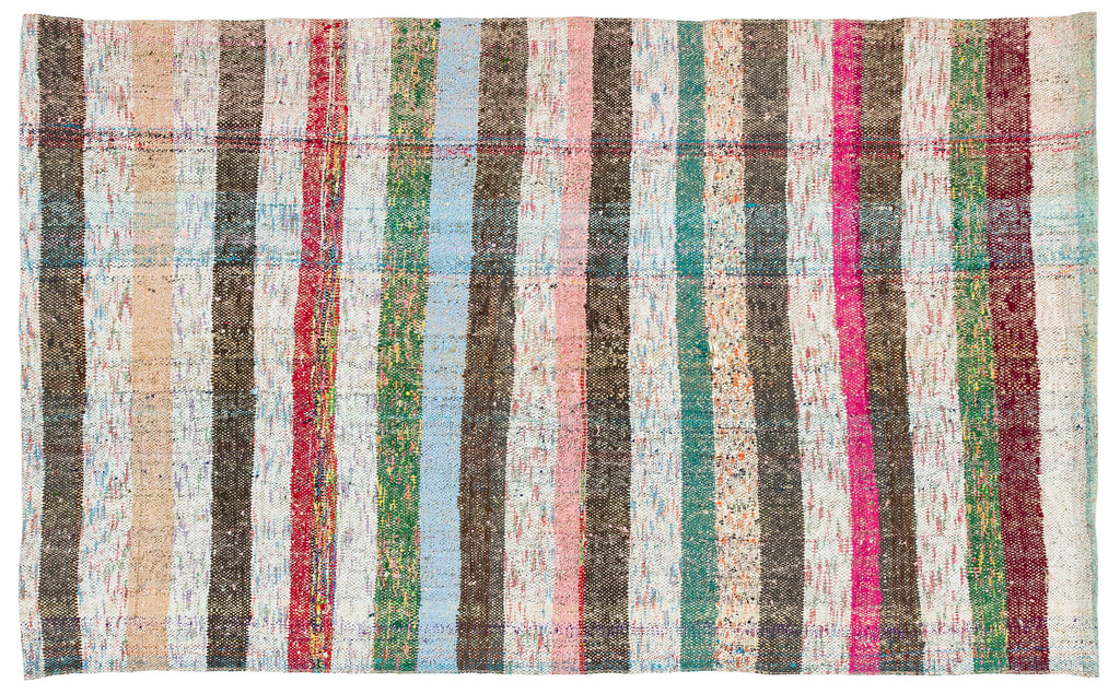 Chaput Over Dyed Kilim Rug 3'7'' x 5'8'' ft 108 x 173 cm