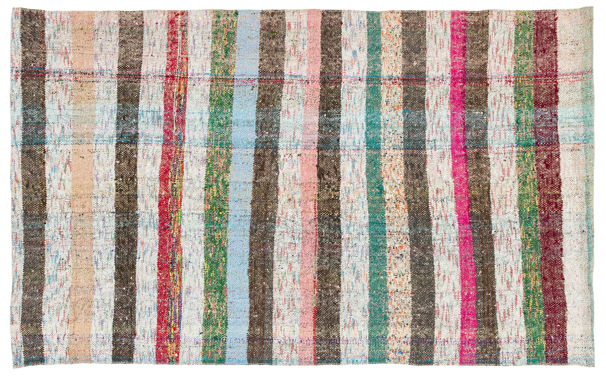 Chaput Over Dyed Kilim Rug 3&#39;7&#39;&#39; x 5&#39;8&#39;&#39; ft 108 x 173 cm