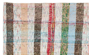 Chaput Over Dyed Kilim Rug 3'7'' x 5'8'' ft 108 x 173 cm