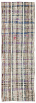 Chaput Over Dyed Kilim Rug 2'7'' x 7'10'' ft 80 x 240 cm