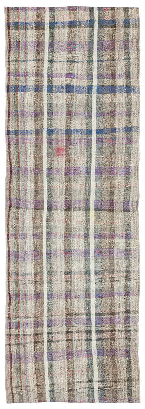 Chaput Over Dyed Kilim Rug 2'7'' x 7'10'' ft 80 x 240 cm