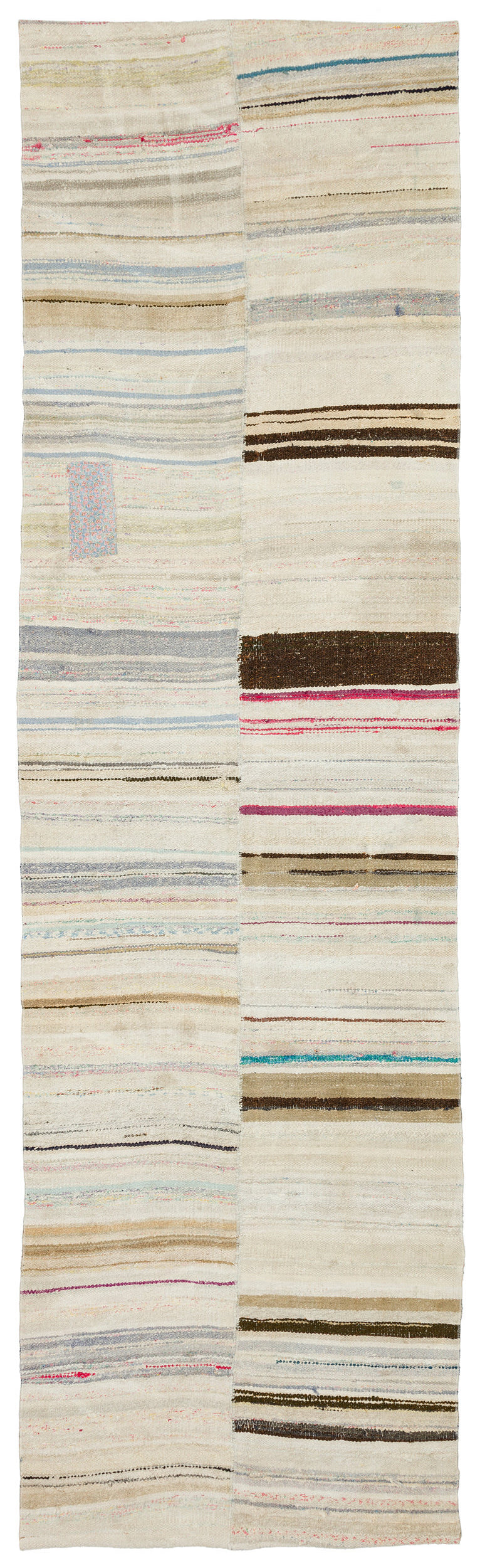 Chaput Over Dyed Kilim Rug 3&#39;4&#39;&#39; x 11&#39;4&#39;&#39; ft 102 x 345 cm