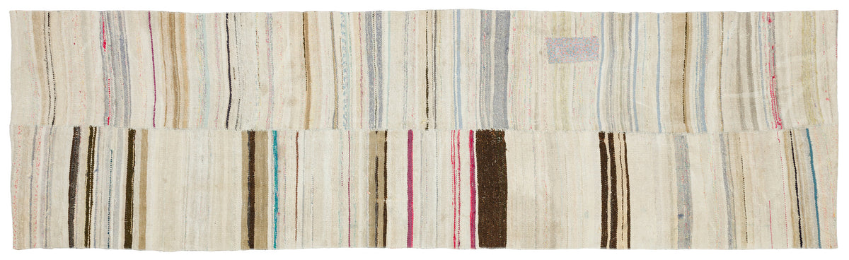 Chaput Over Dyed Kilim Rug 3&#39;4&#39;&#39; x 11&#39;4&#39;&#39; ft 102 x 345 cm