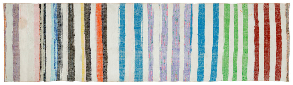 Chaput Over Dyed Kilim Rug 2'10'' x 10'3'' ft 87 x 312 cm