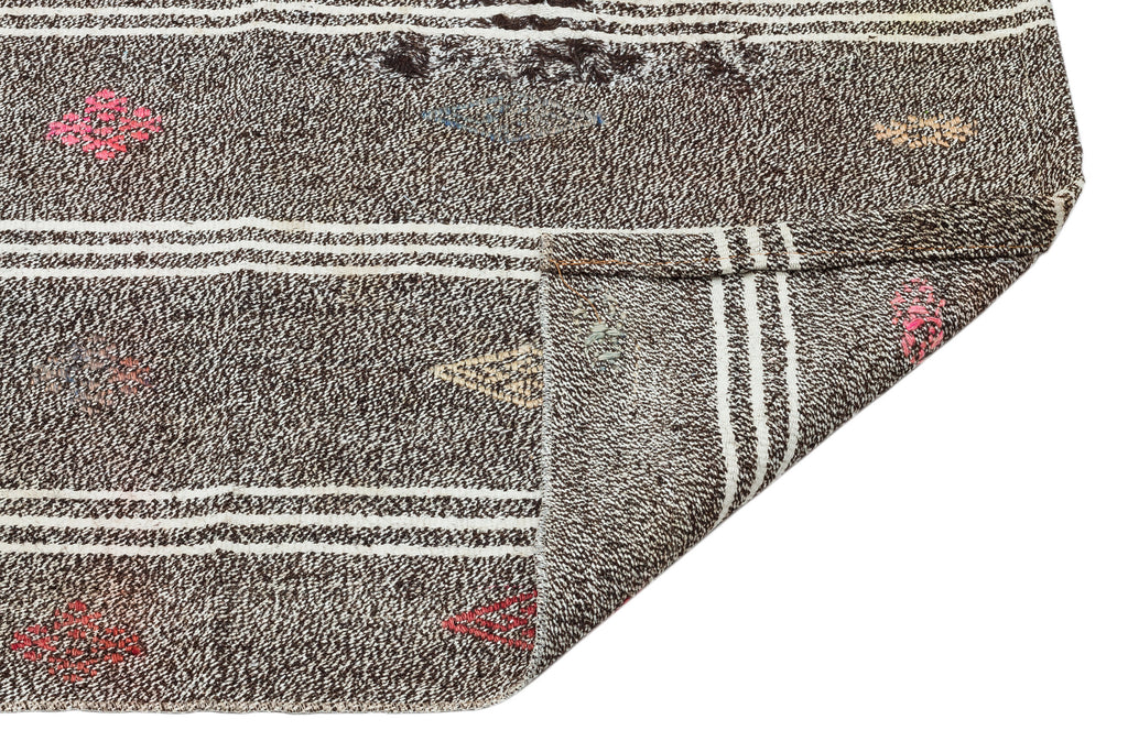 Chaput Over Dyed Kilim Rug 3'1'' x 6'11'' ft 93 x 211 cm