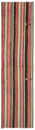 Chaput Over Dyed Kilim Rug 1'9'' x 6'10'' ft 53 x 208 cm