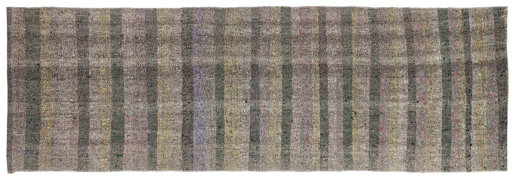 Chaput Over Dyed Kilim Rug 2'11'' x 8'9'' ft 89 x 266 cm