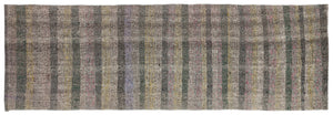 Chaput Over Dyed Kilim Rug 2'11'' x 8'9'' ft 89 x 266 cm