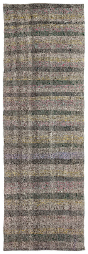 Chaput Over Dyed Kilim Rug 2'11'' x 8'9'' ft 89 x 266 cm