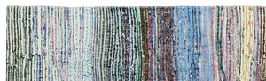 Chaput Over Dyed Kilim Rug 2'1'' x 7'4'' ft 64 x 224 cm
