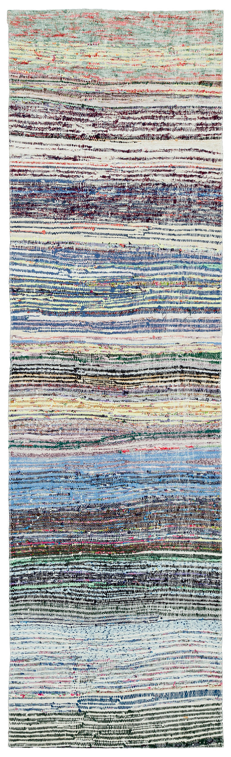 Chaput Over Dyed Kilim Rug 2'1'' x 7'4'' ft 64 x 224 cm