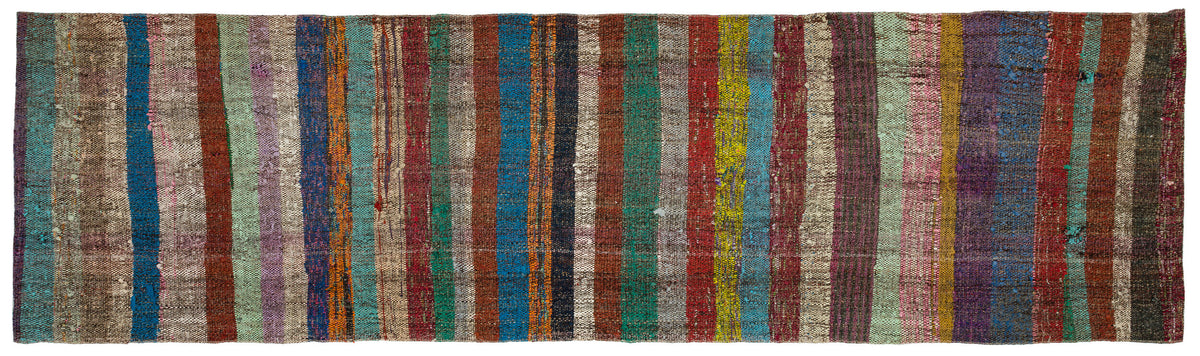 Chaput Over Dyed Kilim Rug 3&#39;2&#39;&#39; x 11&#39;2&#39;&#39; ft 96 x 340 cm