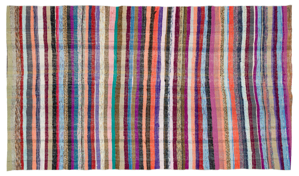 Chaput Over Dyed Kilim Rug 5'5'' x 9'6'' ft 164 x 289 cm