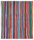 Chaput Over Dyed Kilim Rug 5'1'' x 4'3'' ft 155 x 130 cm