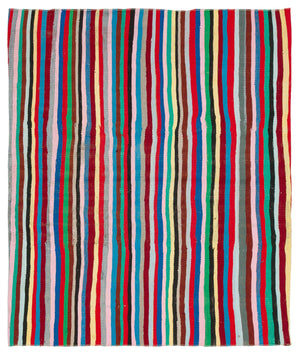 Chaput Over Dyed Kilim Rug 5'1'' x 4'3'' ft 155 x 130 cm