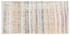 Chaput Over Dyed Kilim Rug 2'11'' x 6'1'' ft 90 x 186 cm