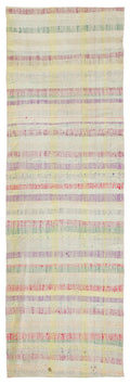 Chaput Over Dyed Kilim Rug 2'9'' x 8'10'' ft 85 x 268 cm