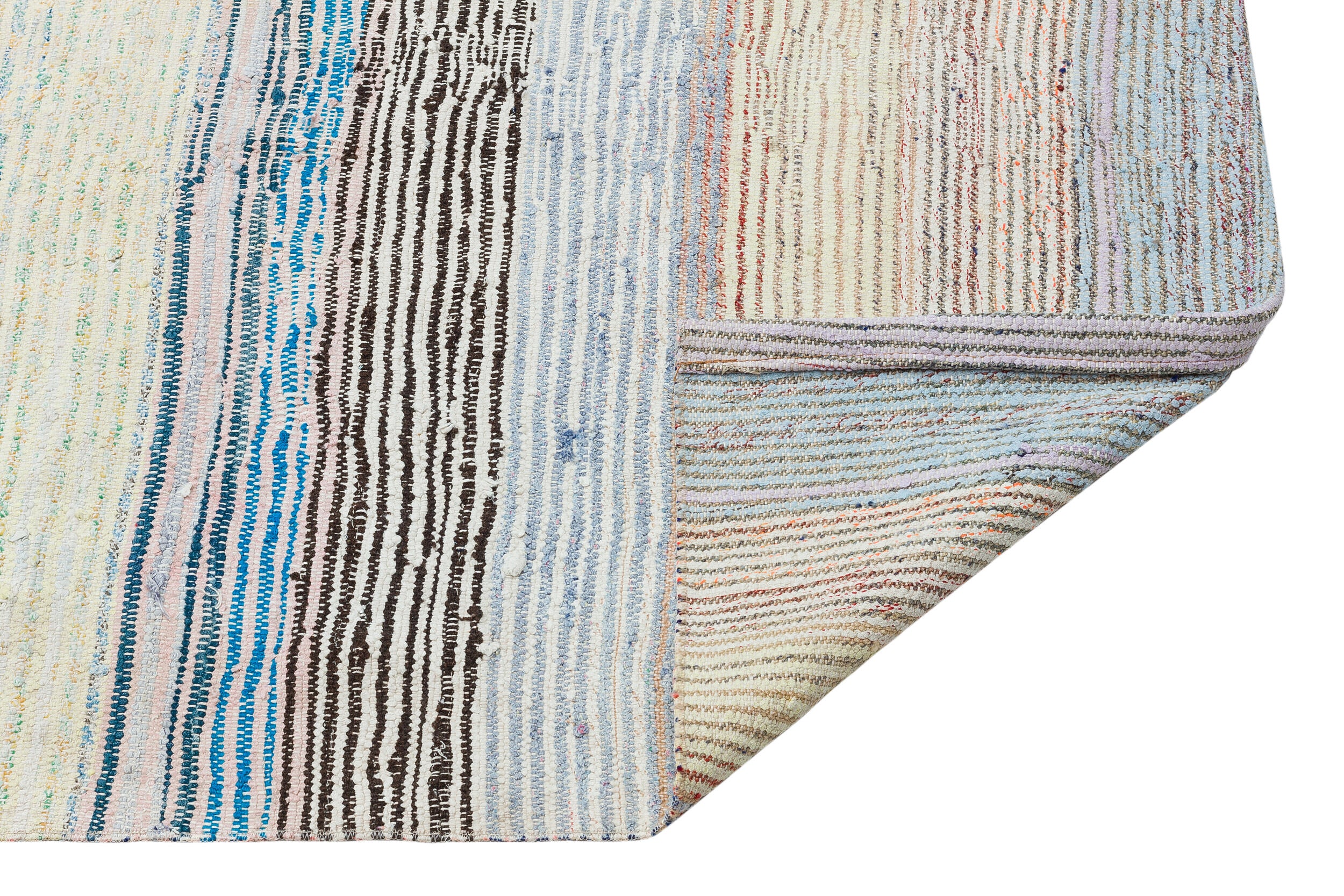 Chaput Over Dyed Kilim Rug 3'2'' x 11'0'' ft 97 x 336 cm