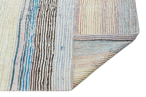 Chaput Over Dyed Kilim Rug 3'2'' x 11'0'' ft 97 x 336 cm