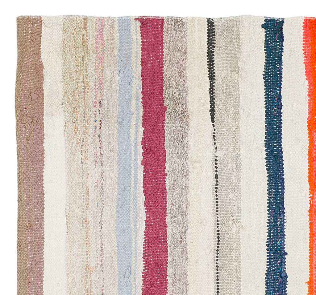 Chaput Over Dyed Kilim Rug 3'8'' x 3'10'' ft 113 x 118 cm