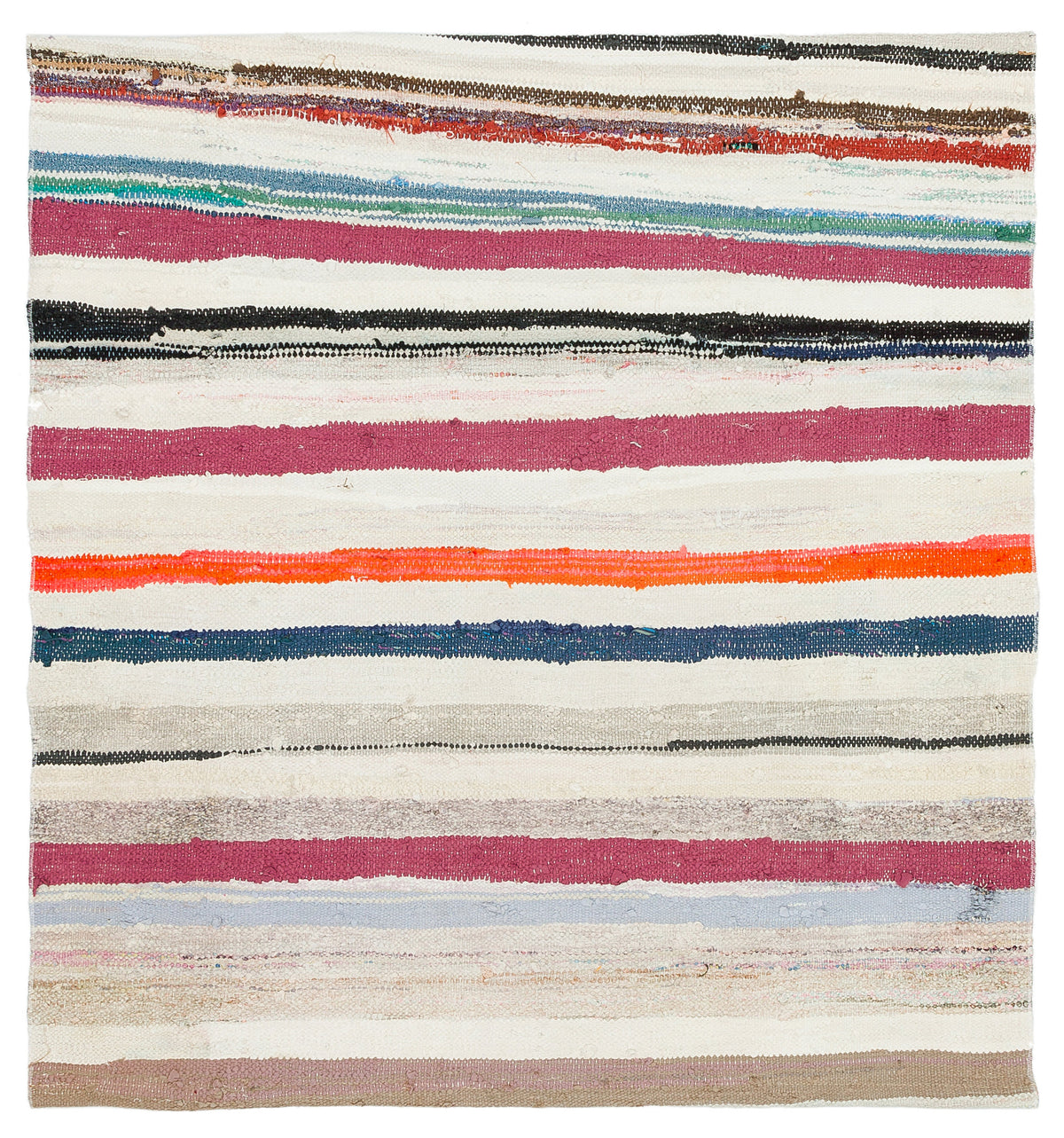 Chaput Over Dyed Kilim Rug 3&#39;8&#39;&#39; x 3&#39;10&#39;&#39; ft 113 x 118 cm