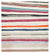 Chaput Over Dyed Kilim Rug 3'8'' x 3'10'' ft 113 x 118 cm