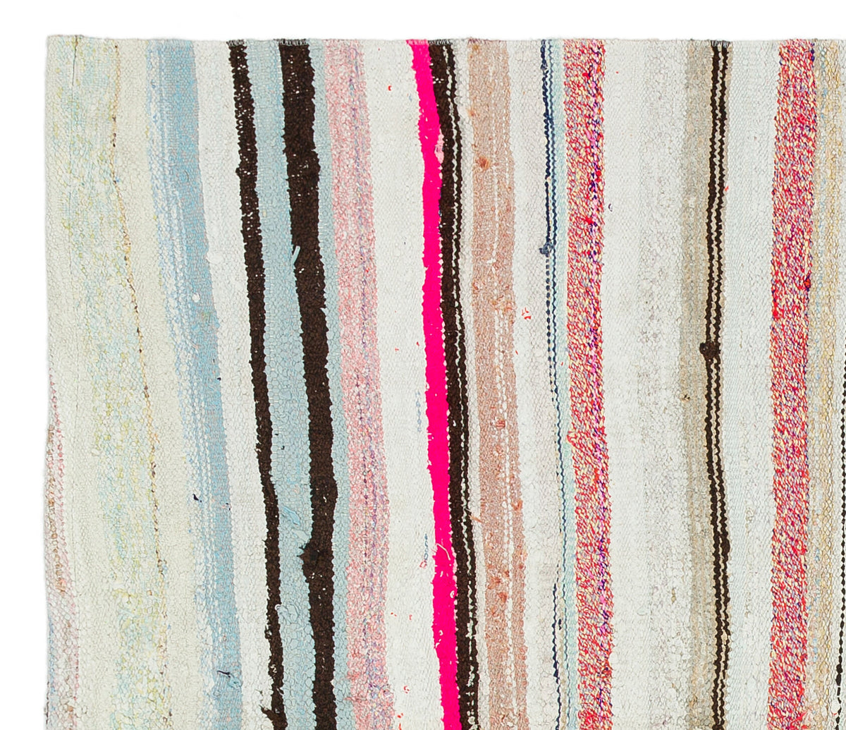 Chaput Over Dyed Kilim Rug 4&#39;3&#39;&#39; x 4&#39;11&#39;&#39; ft 129 x 150 cm