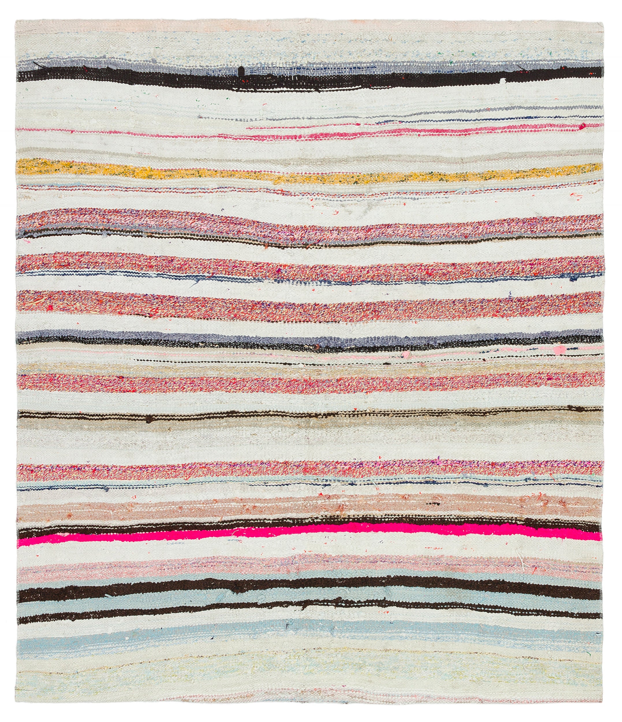 Chaput Over Dyed Kilim Rug 4'3'' x 4'11'' ft 129 x 150 cm