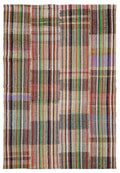 Chaput Over Dyed Kilim Rug 6'5'' x 9'3'' ft 196 x 282 cm