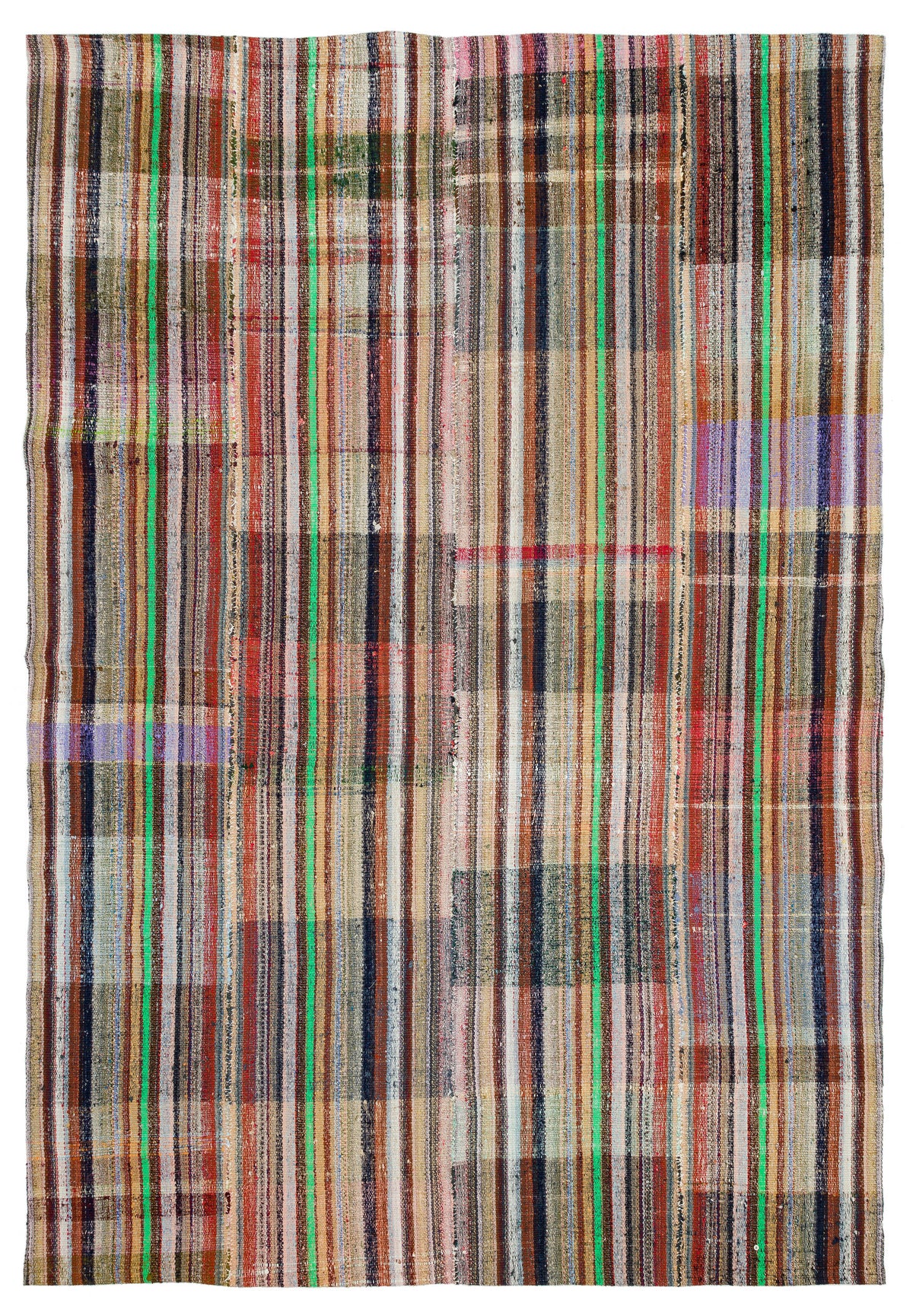 Chaput Over Dyed Kilim Rug 6&#39;5&#39;&#39; x 9&#39;3&#39;&#39; ft 196 x 282 cm