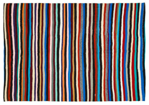 Chaput Over Dyed Kilim Rug 6'5'' x 9'3'' ft 196 x 281 cm