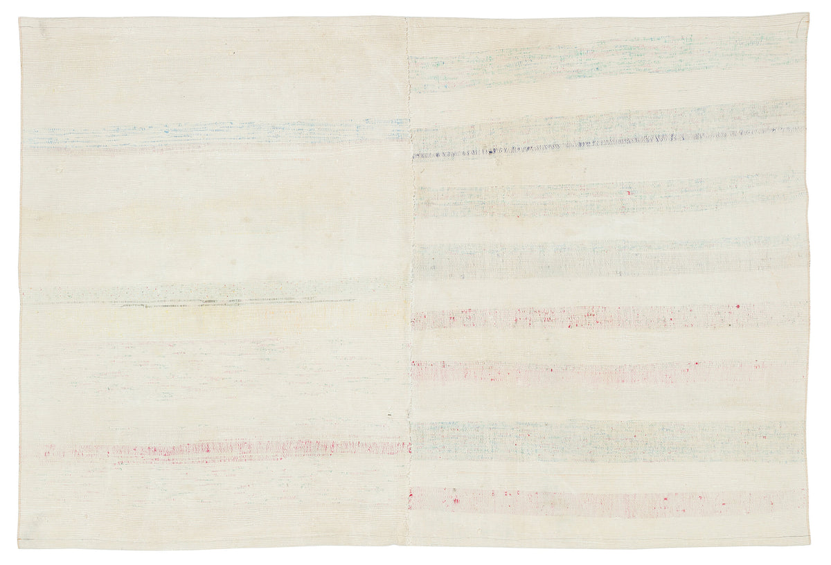 Chaput Over Dyed Kilim Rug 4&#39;6&#39;&#39; x 6&#39;9&#39;&#39; ft 136 x 206 cm