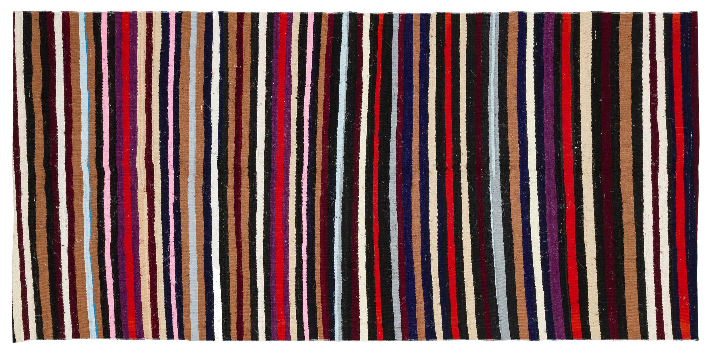 Chaput Over Dyed Kilim Rug 4'12'' x 10'2'' ft 152 x 310 cm