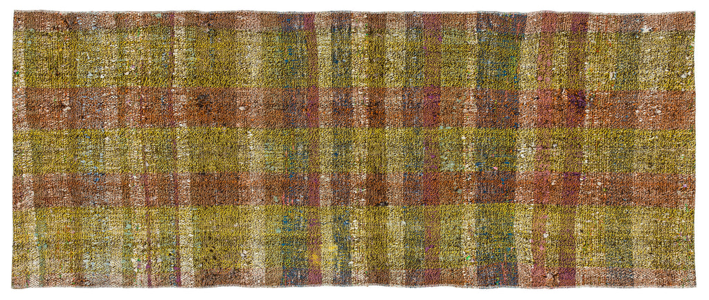 Chaput Over Dyed Kilim Rug 2'7'' x 6'3'' ft 78 x 190 cm
