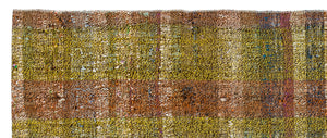 Chaput Over Dyed Kilim Rug 2'7'' x 6'3'' ft 78 x 190 cm