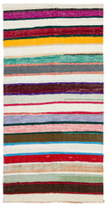 Chaput Over Dyed Kilim Rug 4'9'' x 9'3'' ft 144 x 282 cm
