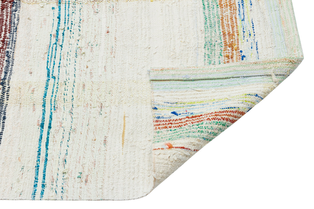 Chaput Over Dyed Kilim Rug 5'8'' x 6'7'' ft 173 x 201 cm