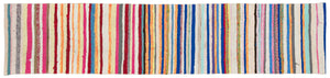 Chaput Over Dyed Kilim Rug 2'1'' x 9'5'' ft 63 x 286 cm