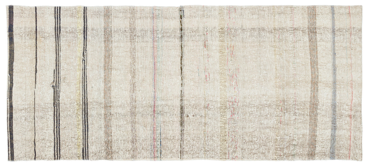 Chaput Over Dyed Kilim Rug 3&#39;2&#39;&#39; x 7&#39;2&#39;&#39; ft 97 x 219 cm