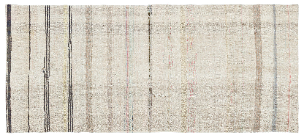 Chaput Over Dyed Kilim Rug 3'2'' x 7'2'' ft 97 x 219 cm