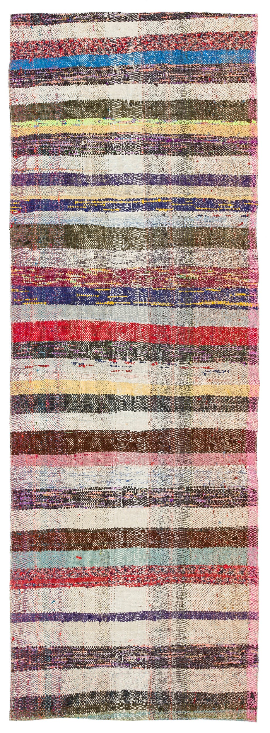 Chaput Over Dyed Kilim Rug 2'9'' x 7'7'' ft 83 x 232 cm