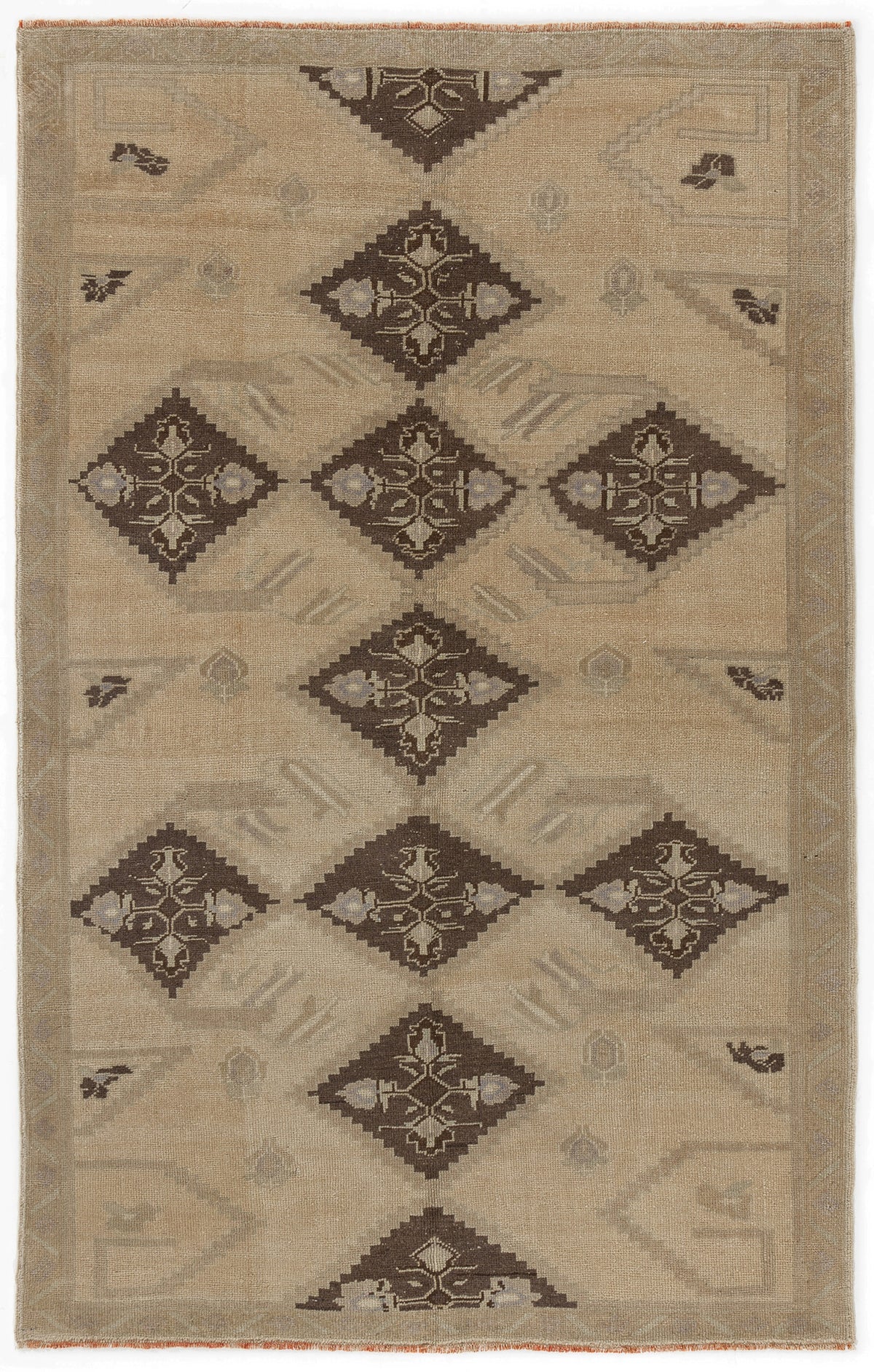 Beige Over Dyed Heritage Rug 5&#39;1&#39;&#39; x 7&#39;10&#39;&#39; ft 155 x 240 cm