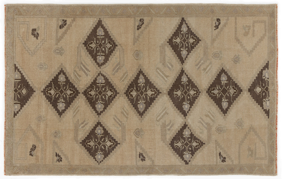 Beige Over Dyed Heritage Rug 5&#39;1&#39;&#39; x 7&#39;10&#39;&#39; ft 155 x 240 cm