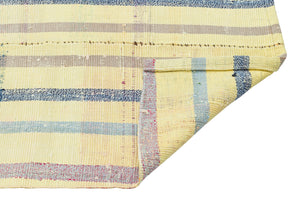 Chaput Over Dyed Kilim Rug 4'2'' x 6'9'' ft 127 x 205 cm