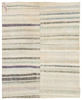 Chaput Over Dyed Kilim Rug 6'3'' x 7'6'' ft 191 x 228 cm