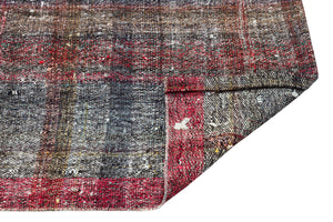 Chaput Over Dyed Kilim Rug 2'10'' x 7'4'' ft 87 x 223 cm