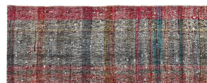 Chaput Over Dyed Kilim Rug 2'10'' x 7'4'' ft 87 x 223 cm