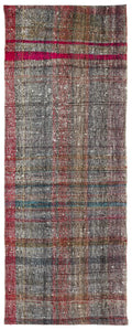 Chaput Over Dyed Kilim Rug 2'10'' x 7'4'' ft 87 x 223 cm